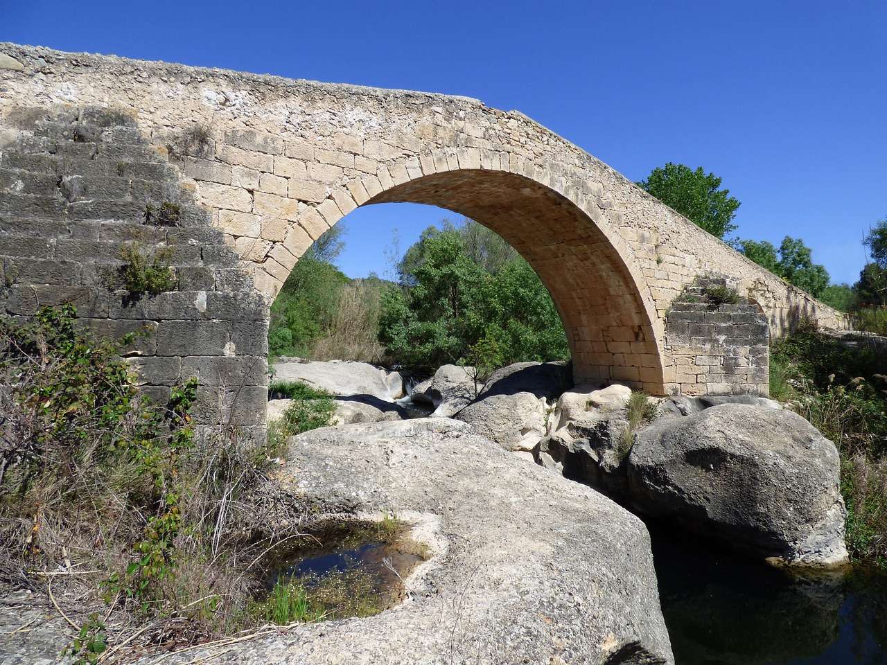 Ponte, medievale, romanico puzzle online