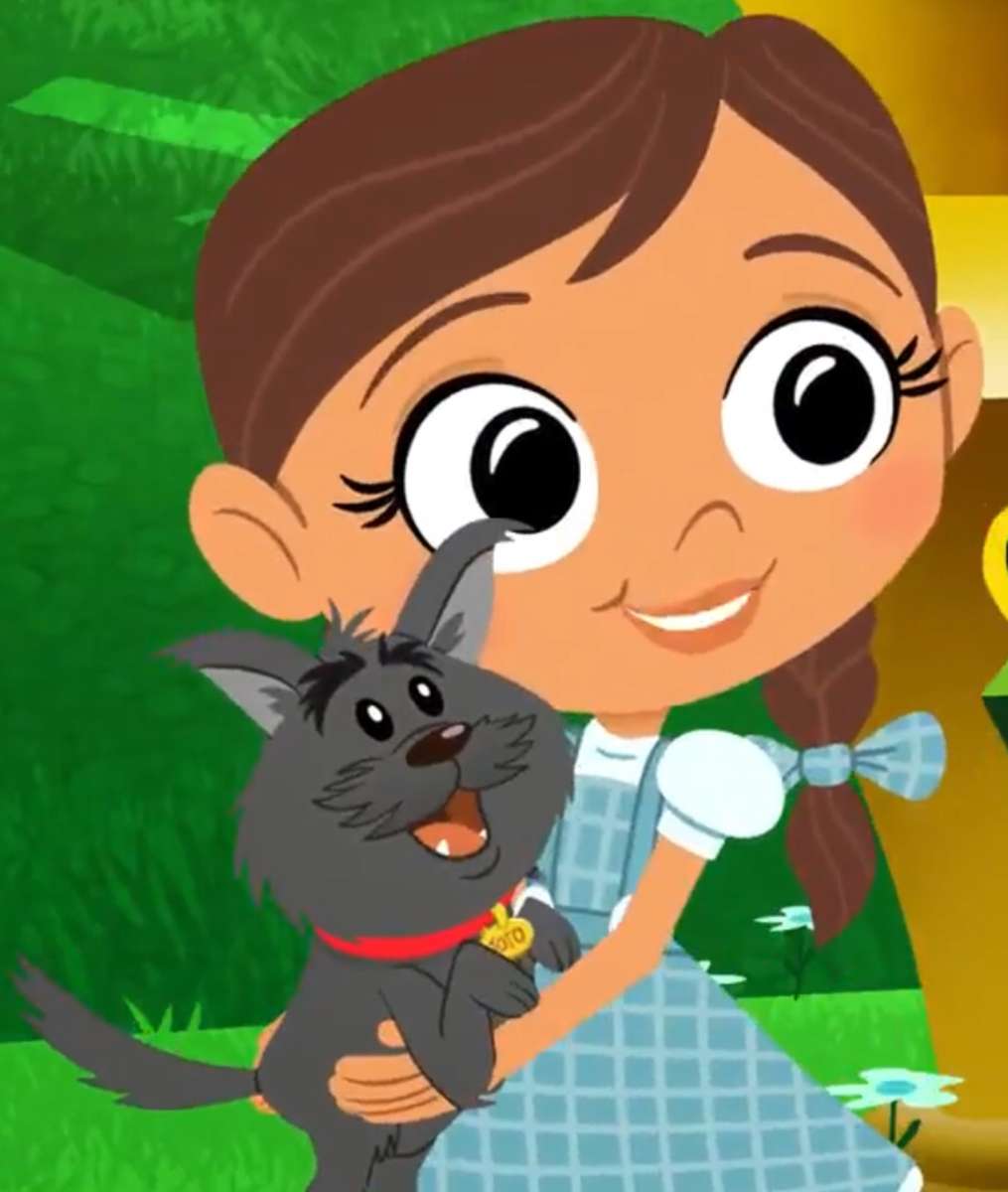 Dorothy Gale e Toto❤️❤️❤️❤️❤️ puzzle online