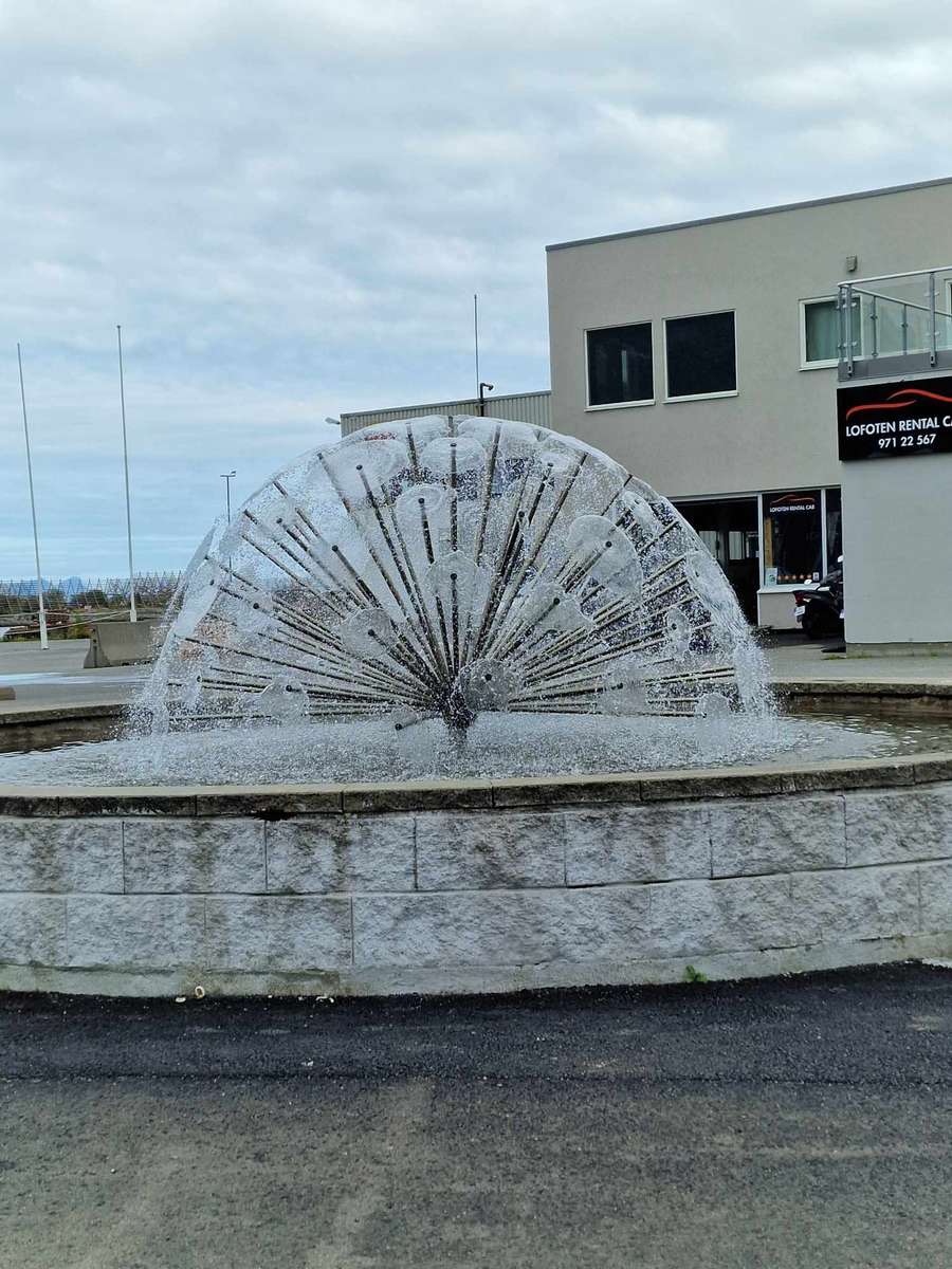 Svolvær-fontein, Noorwegen legpuzzel online