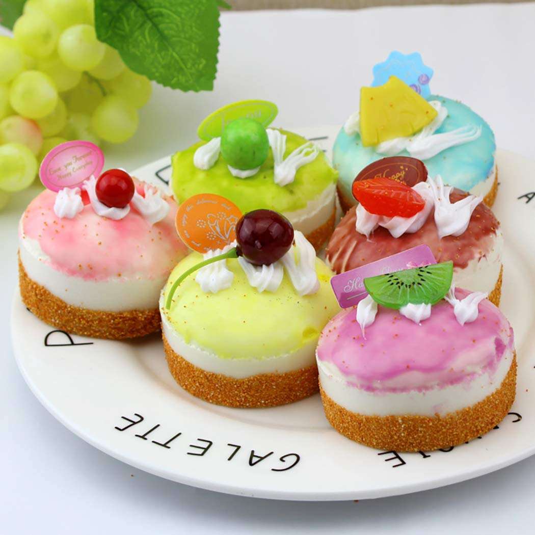 Красочные десерты онлайн-пазл