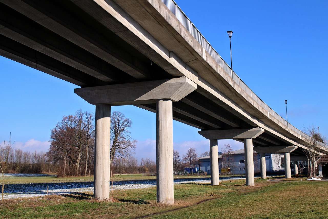 Most, silniční provoz online puzzle