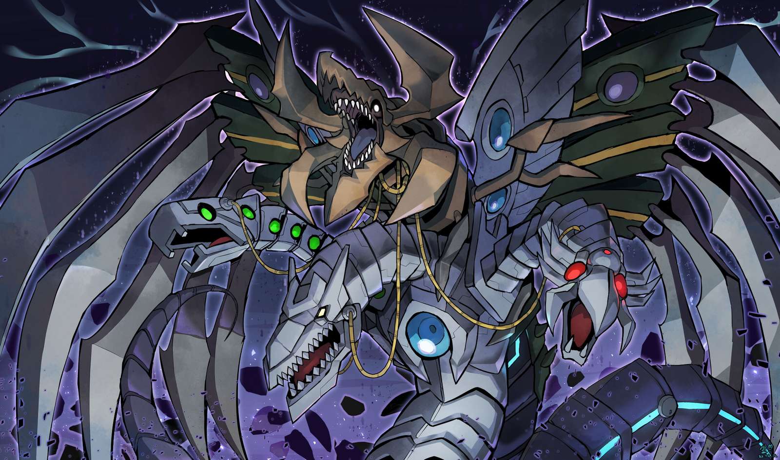 Végső Cyberdark Dragon. online puzzle