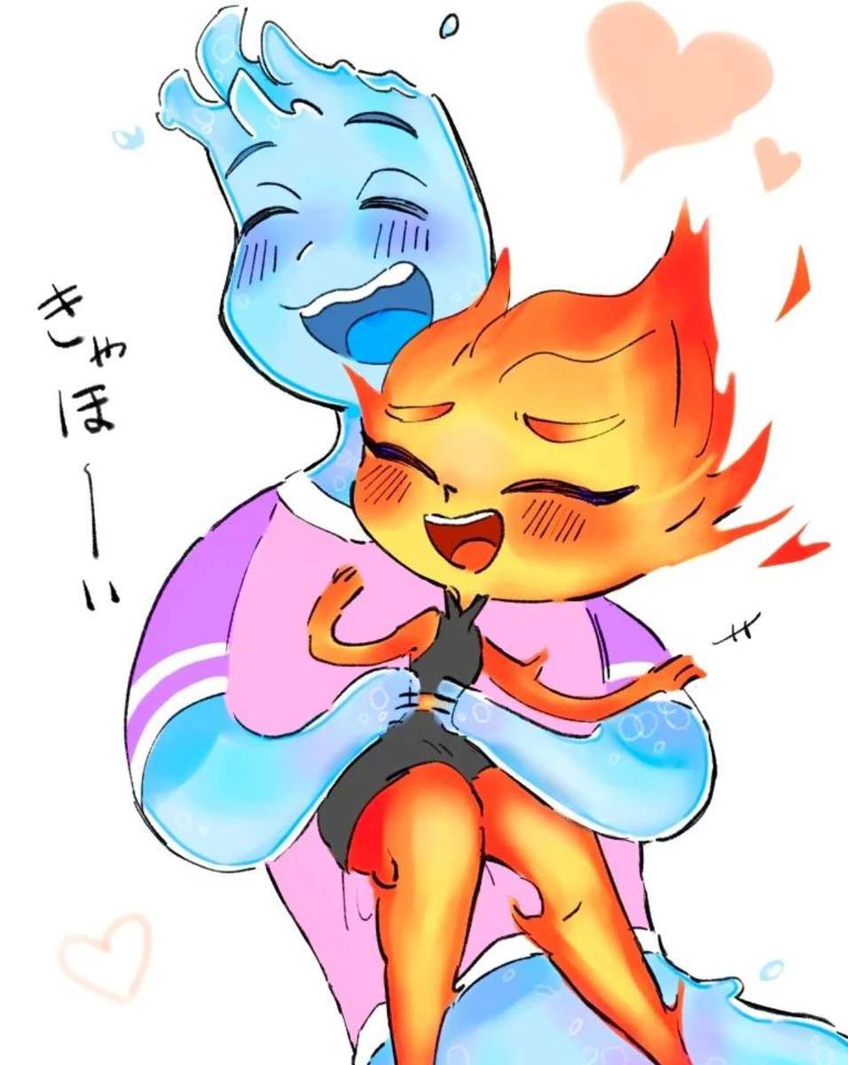 Cute Wade and Ember❤️❤️❤️❤️❤️❤️ παζλ online