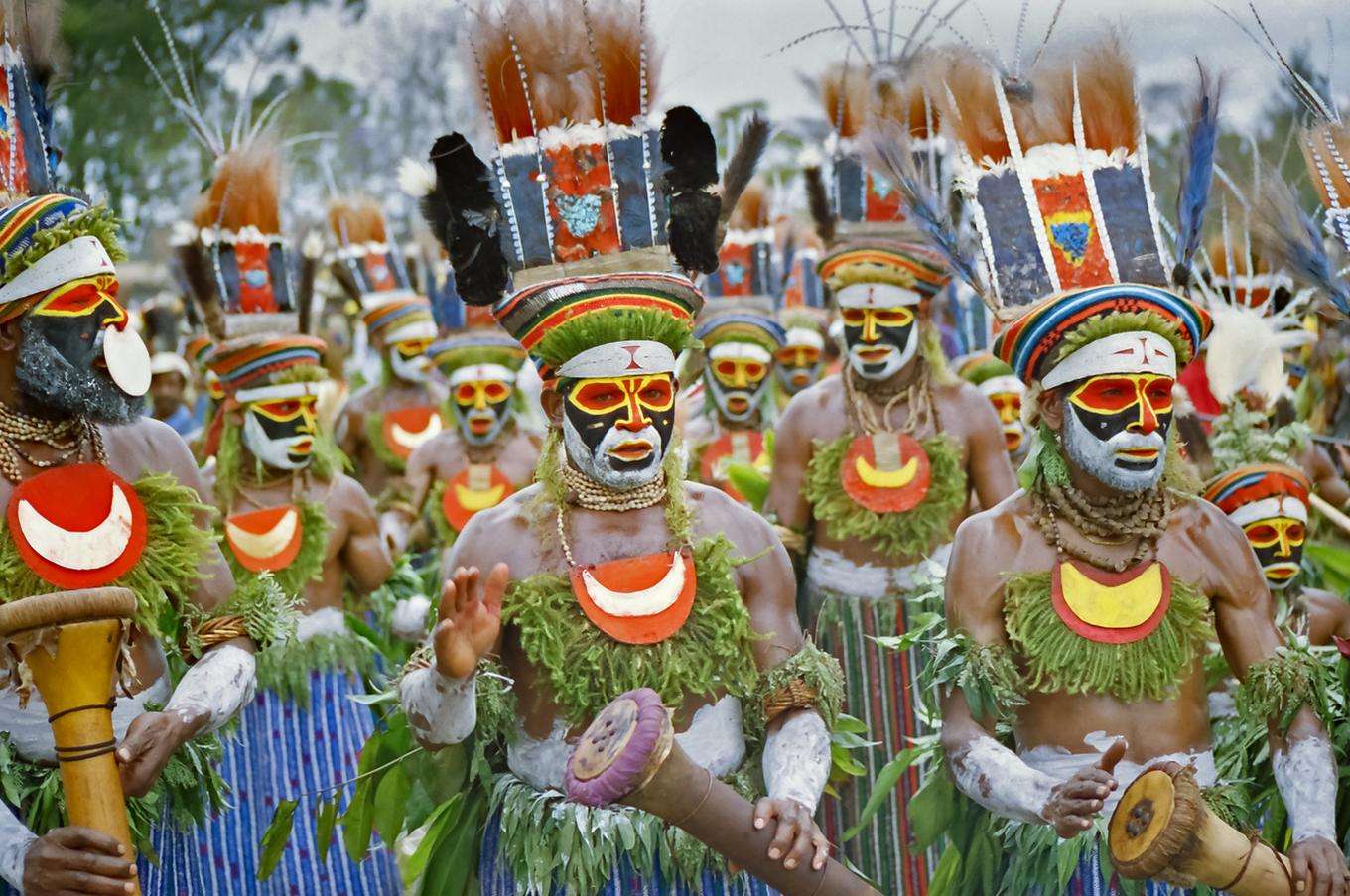 Papua Nya Guinea Pussel online