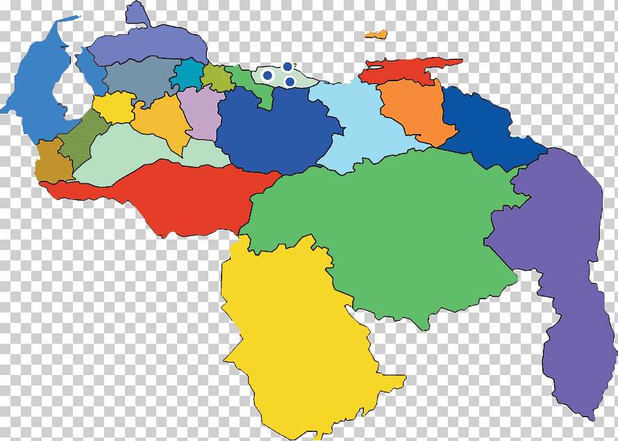 Carte du Venezuela puzzle en ligne