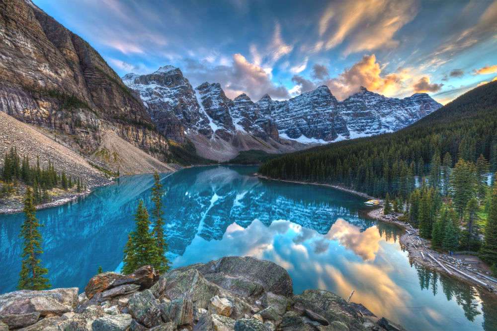 Banff-Nationalpark (Alberta – Kanada Online-Puzzle