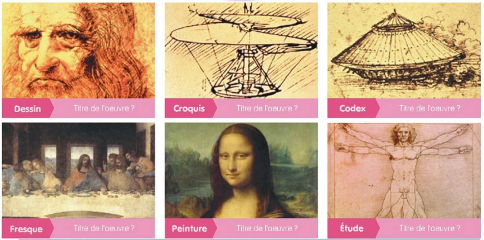 Puzzle Leonardo da Vinci skládačky online