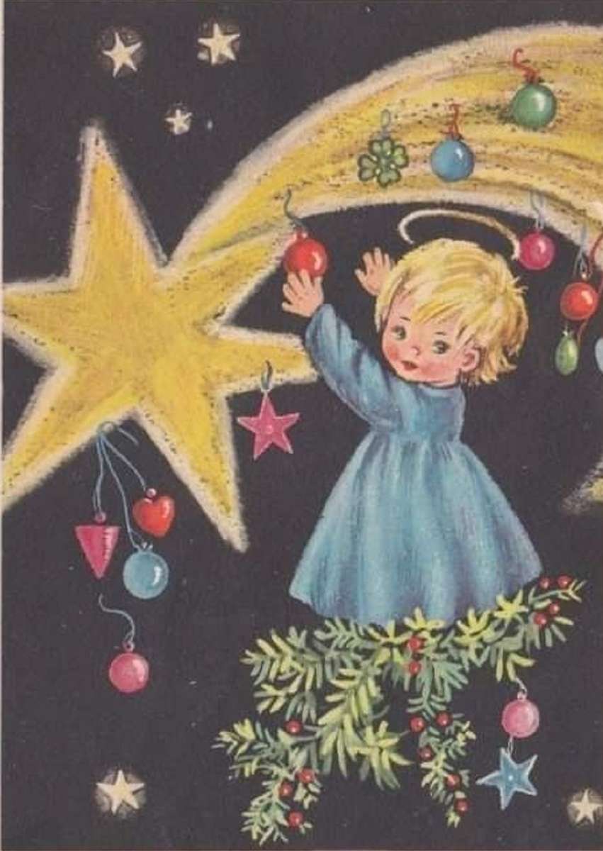 A karácsonyi csillag kirakós online