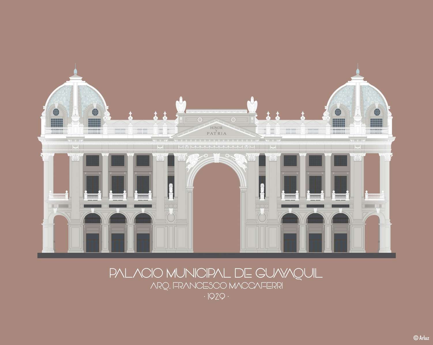 Palác Guayaquil skládačky online