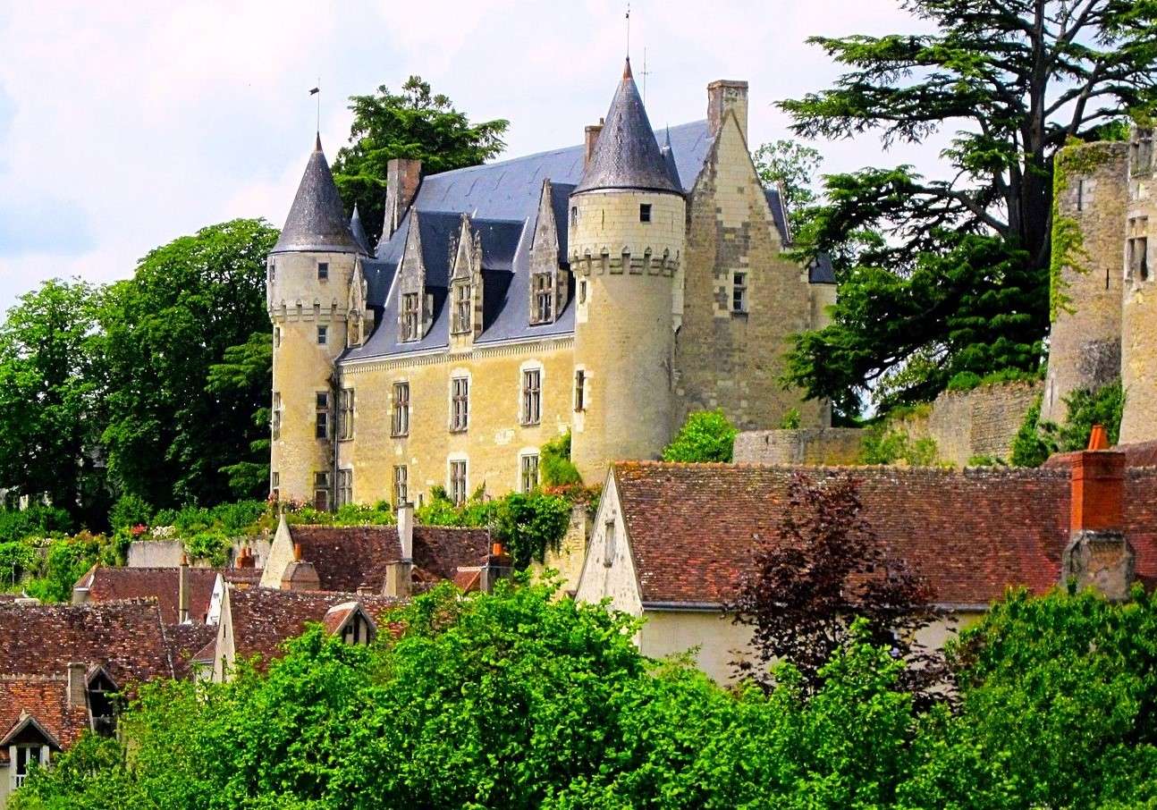 Schloss Montresor im Loiretal Online-Puzzle