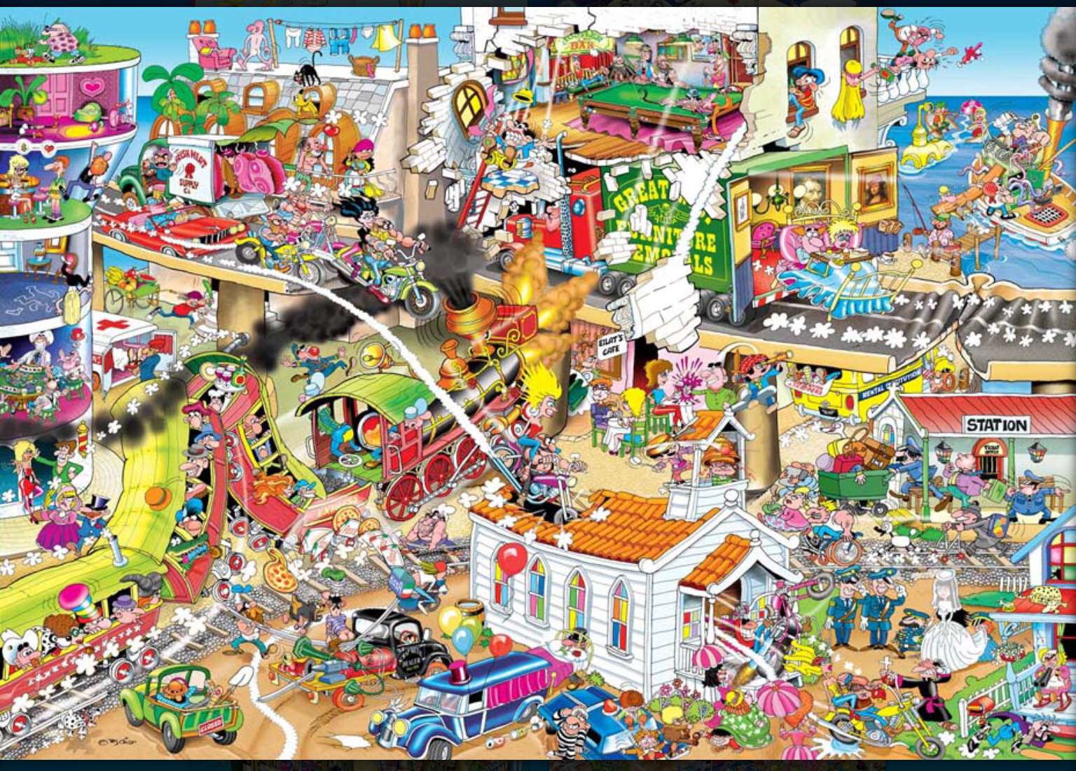 Who causes this mess? jigsaw puzzle online