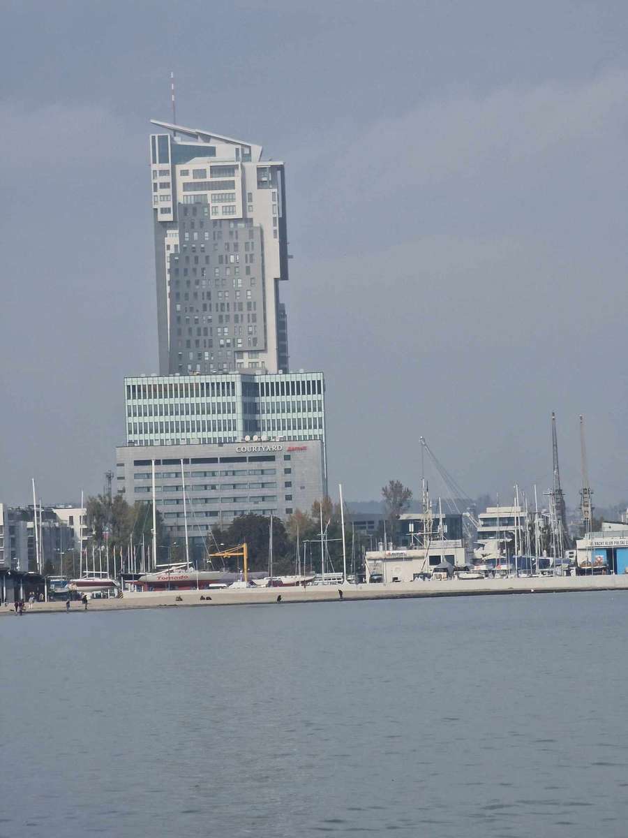 Gdynia Sea Towers Online-Puzzle