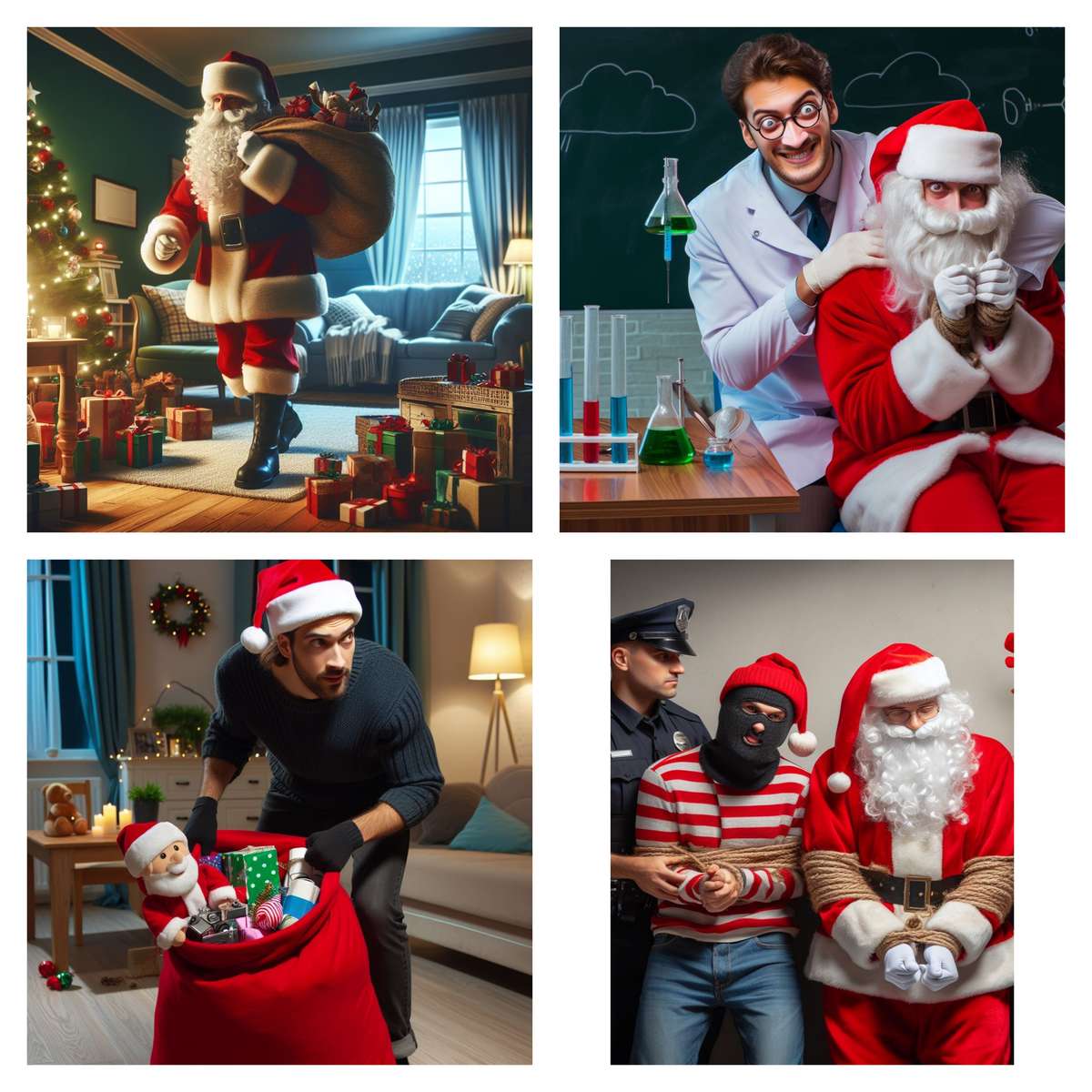 Who is Santa Claus? jigsaw puzzle online