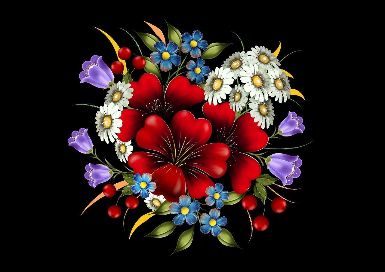 die schönste Blume Puzzlespiel online