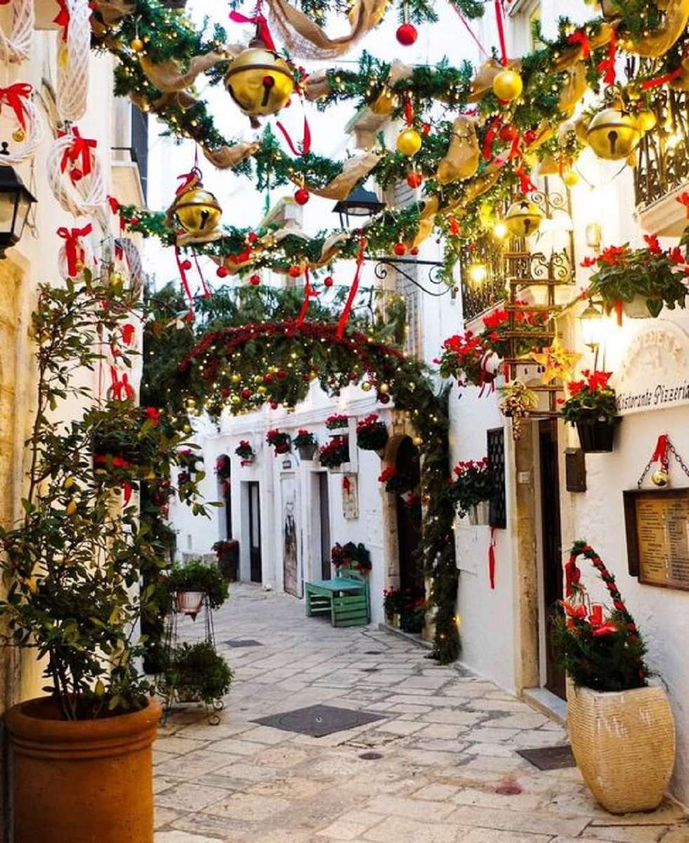 Kerstmis in Bari - Italië legpuzzel online