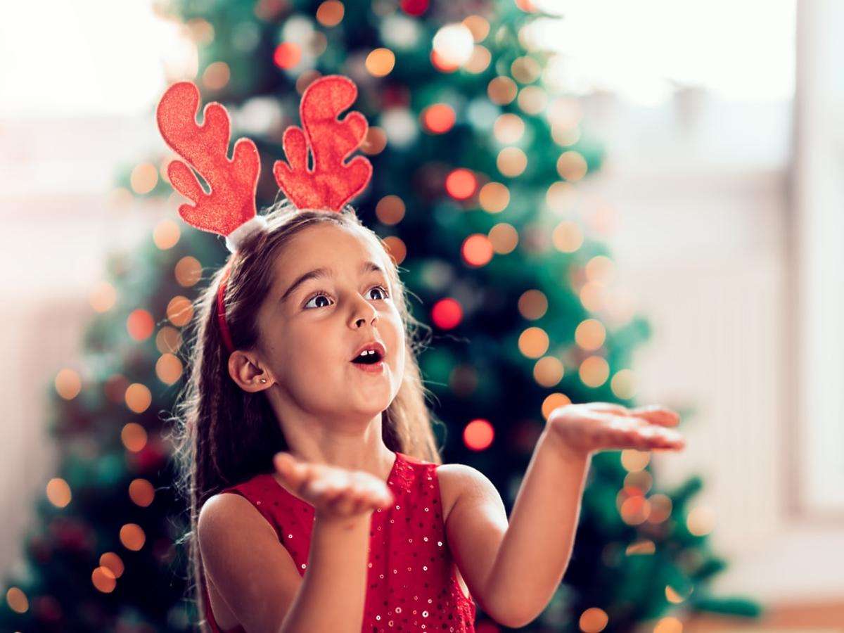 Vad gillar barn mest med julen? Pussel online