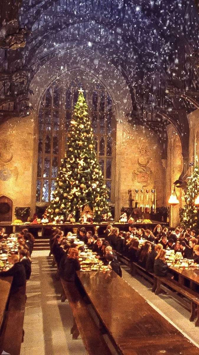 Hogwarts navidad rompecabezas en línea