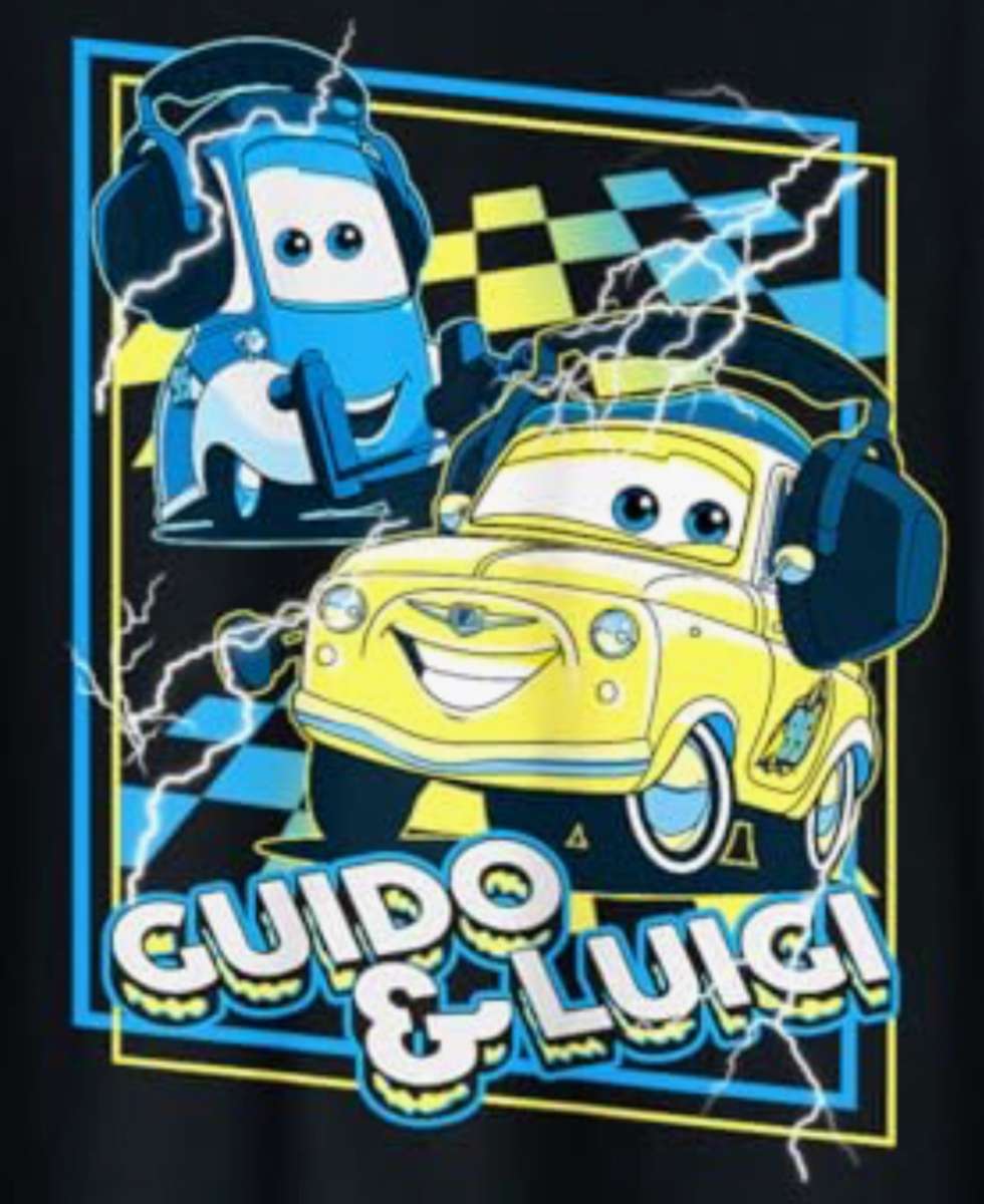 Guido & Luigi hlasitý jako hrom❤️❤️❤️ online puzzle