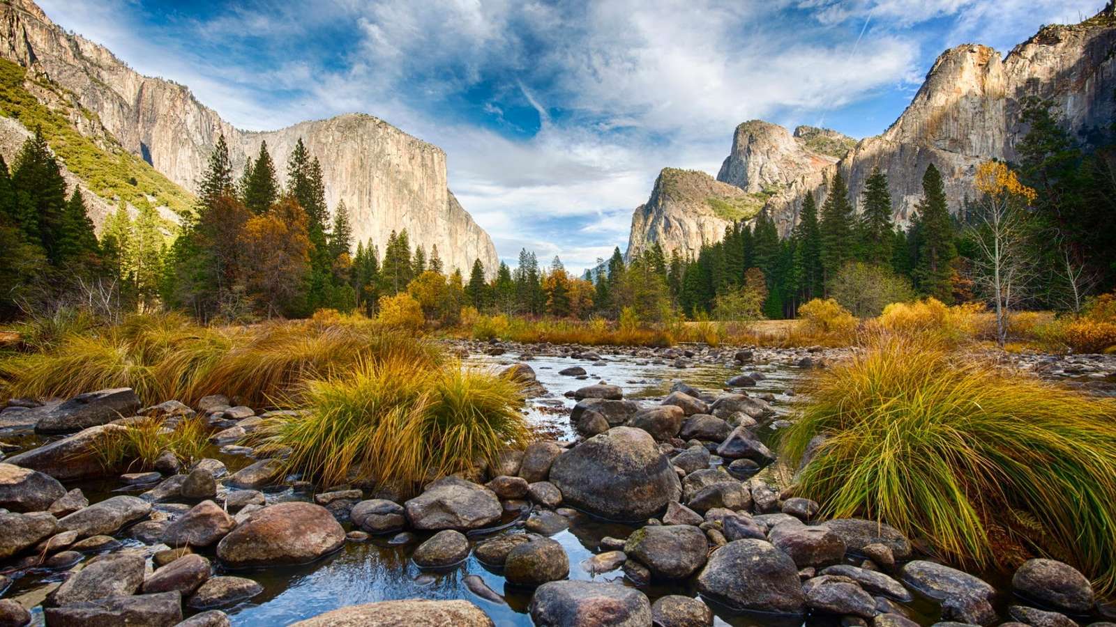 Yosemitský národní park skládačky online