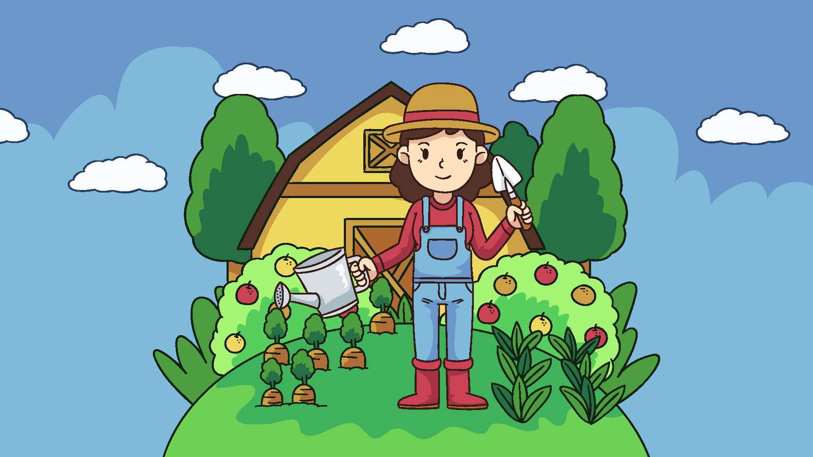 kleine Farm Puzzlespiel online