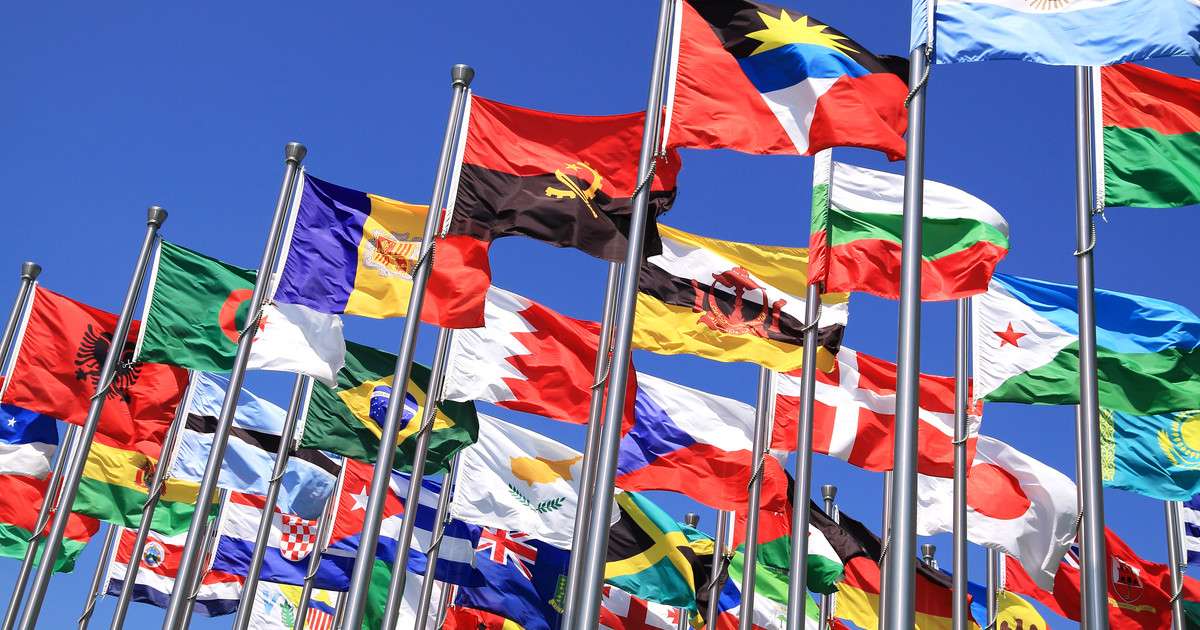 Ország zászlók kirakós online