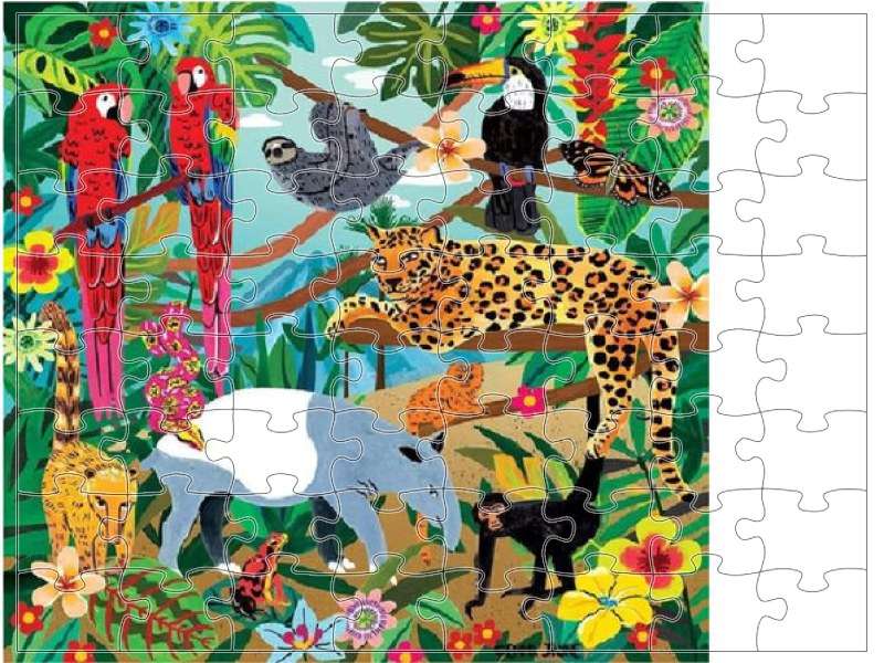 Safari en classe avec vos professeurs préférés puzzle en ligne