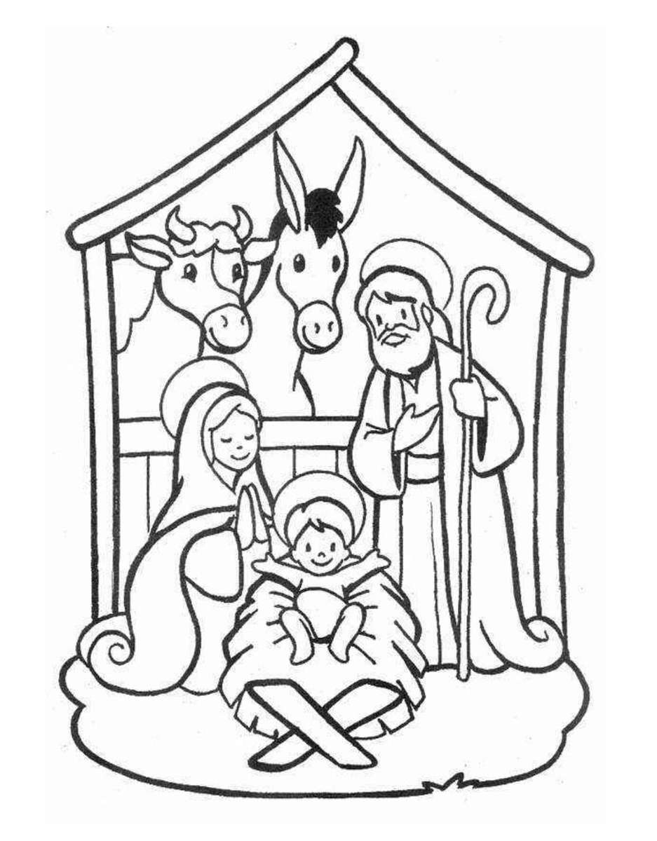 イエスの誕生 - クリスマス ジグソーパズルオンライン
