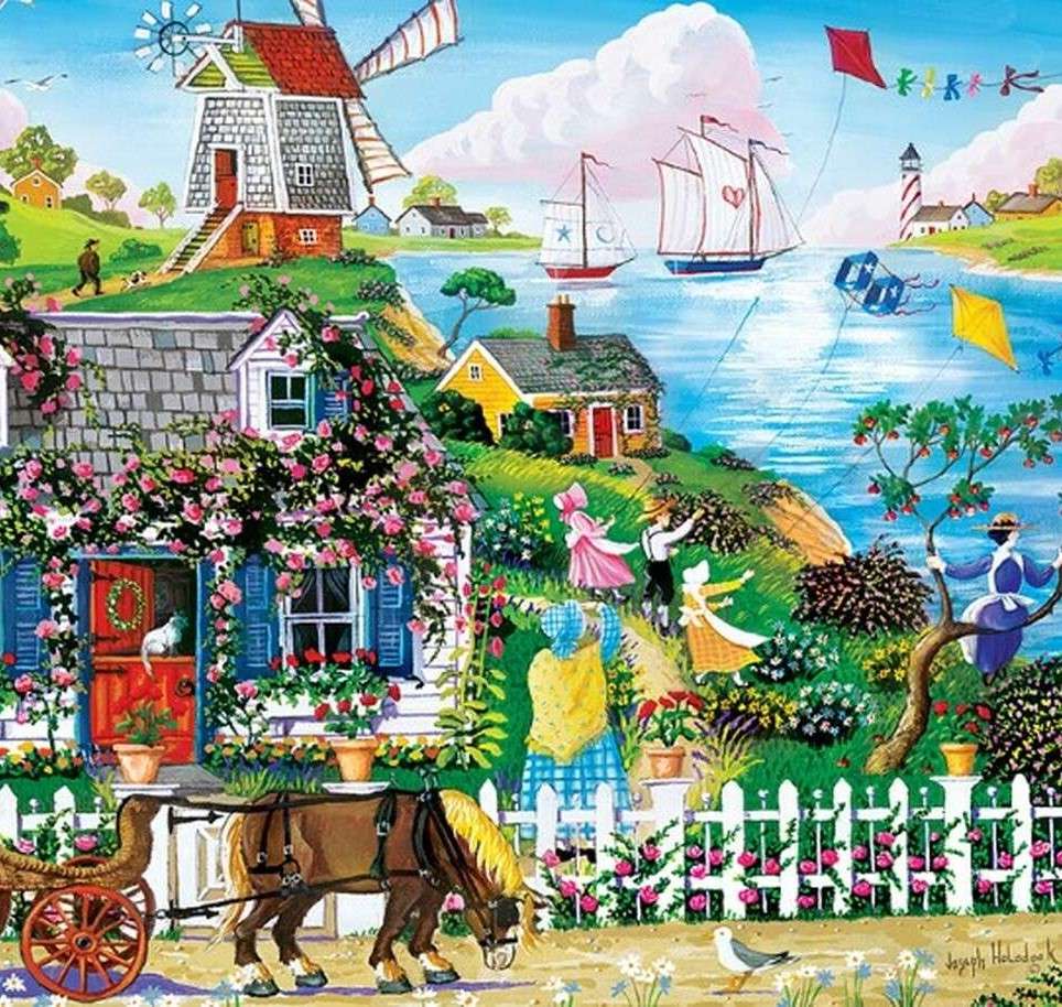 Kites by the bay jigsaw puzzle online