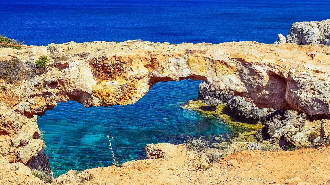 Cyprus, Korakas Bridge online puzzle