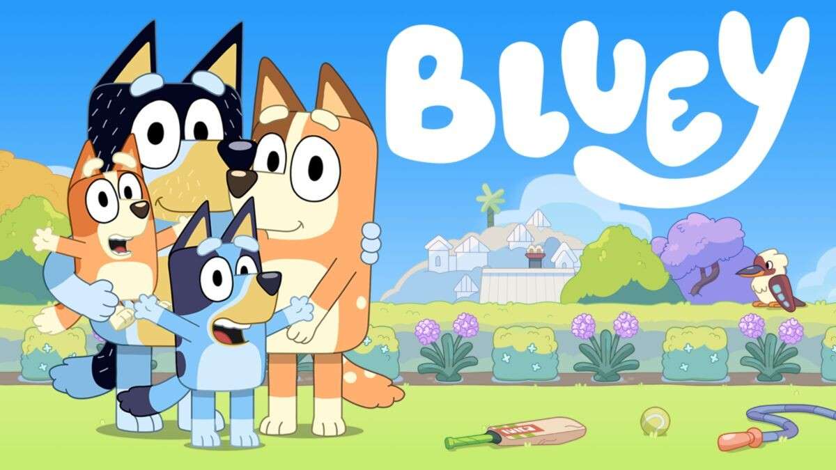 Bluey και η οικογένειά της παζλ online