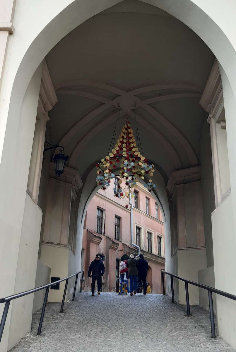 gate to the old town of Lublin online puzzle