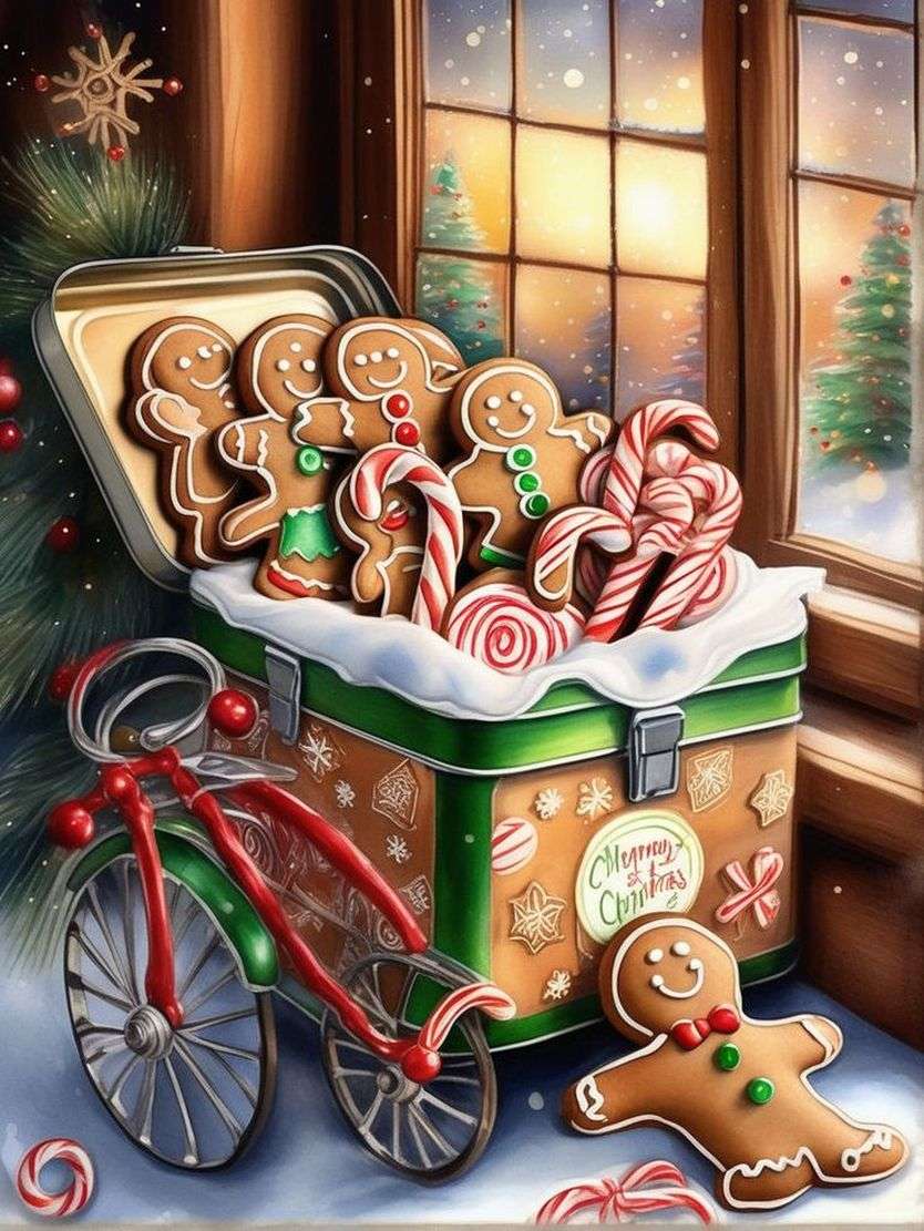 Gingerbreads jigsaw puzzle online