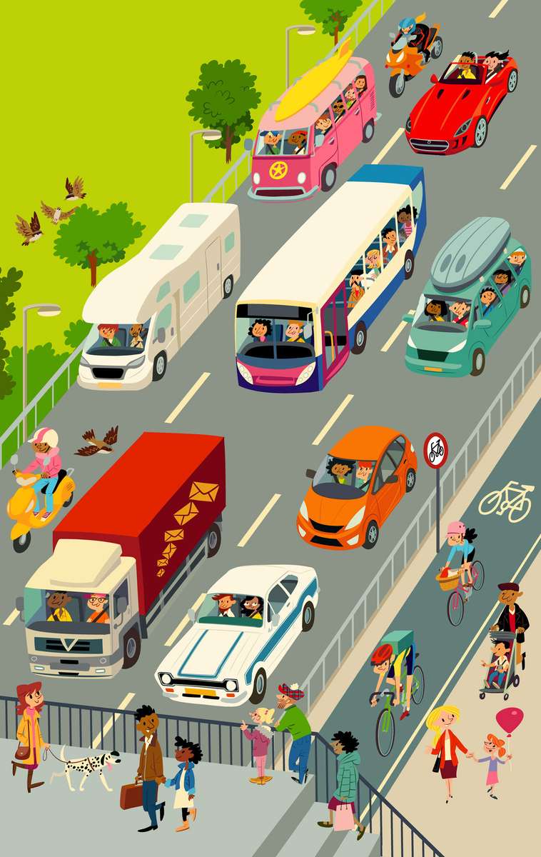 trafic jigsaw puzzle online