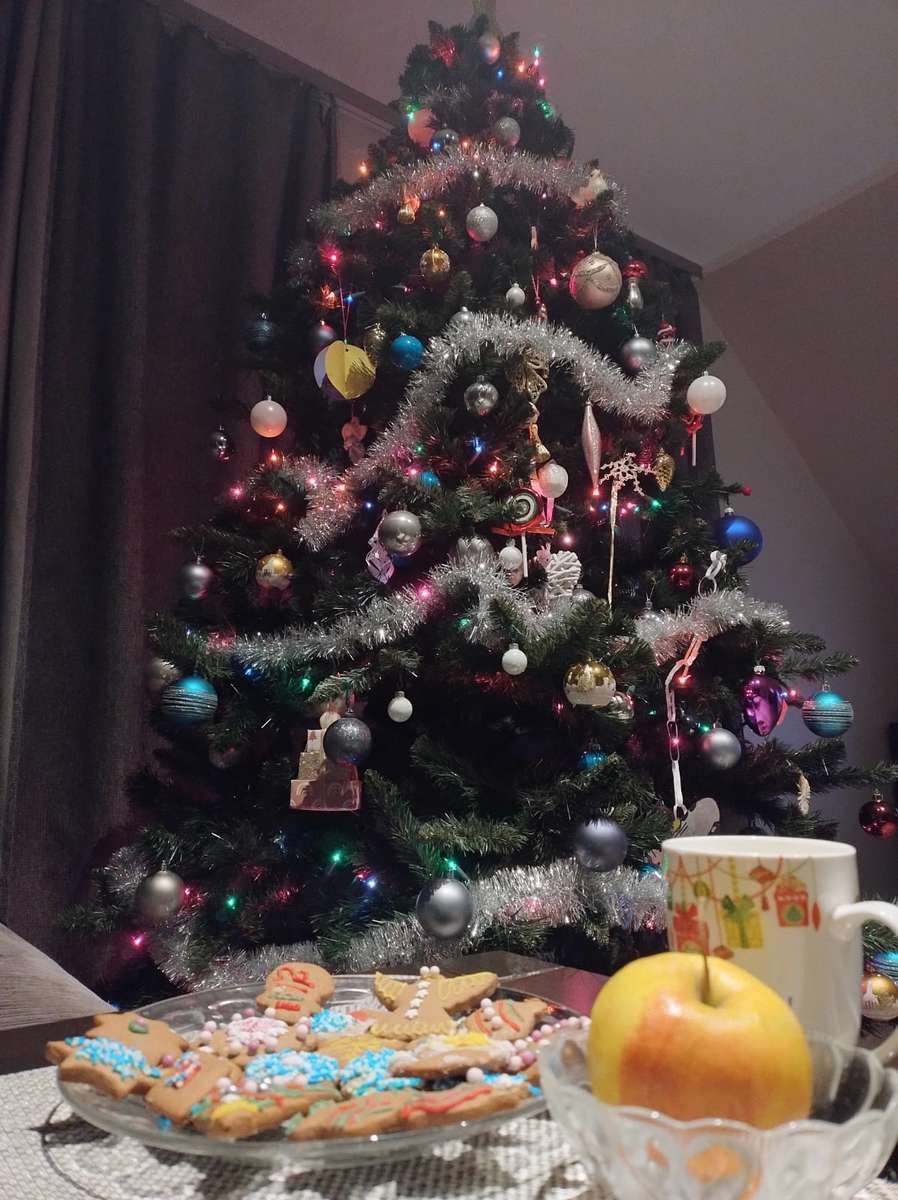 árbol de Navidad rompecabezas en línea