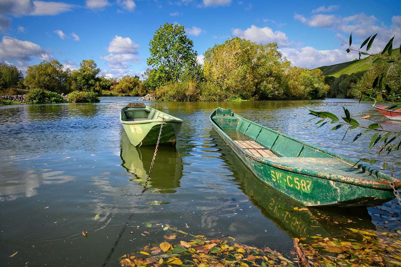 Streams, Water, Boat jigsaw puzzle online