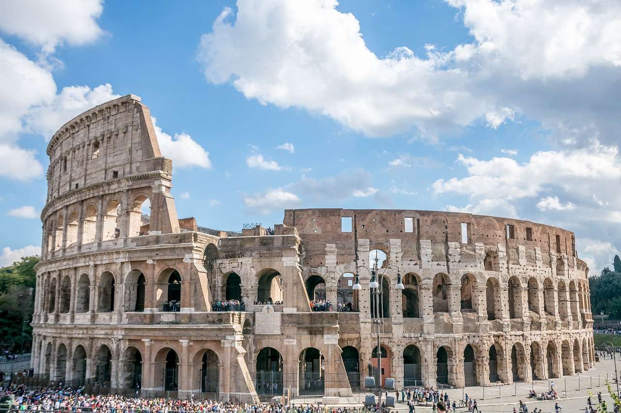 Řím, Koloseum online puzzle