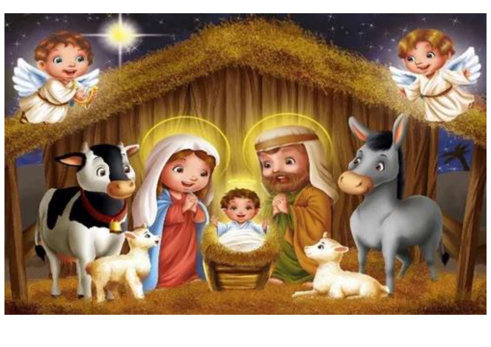 Crèche puzzle en ligne