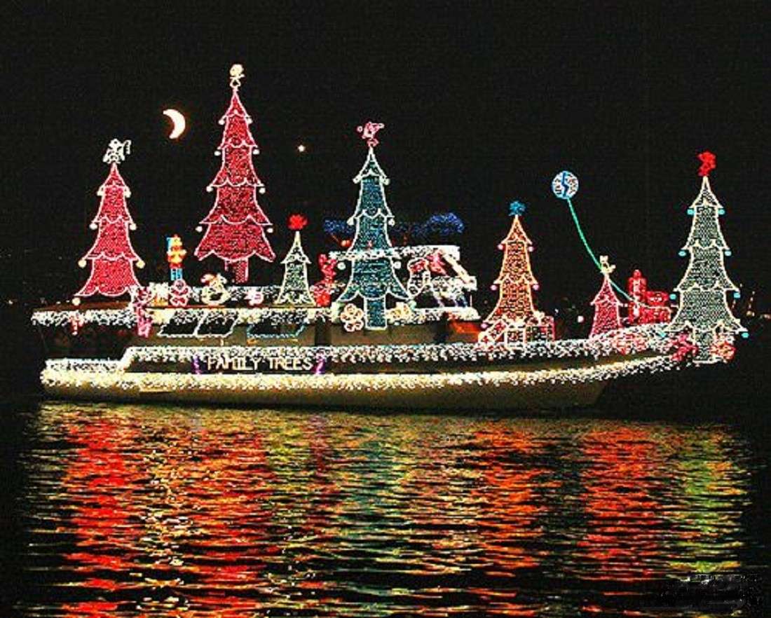 Коледа на море онлайн пъзел