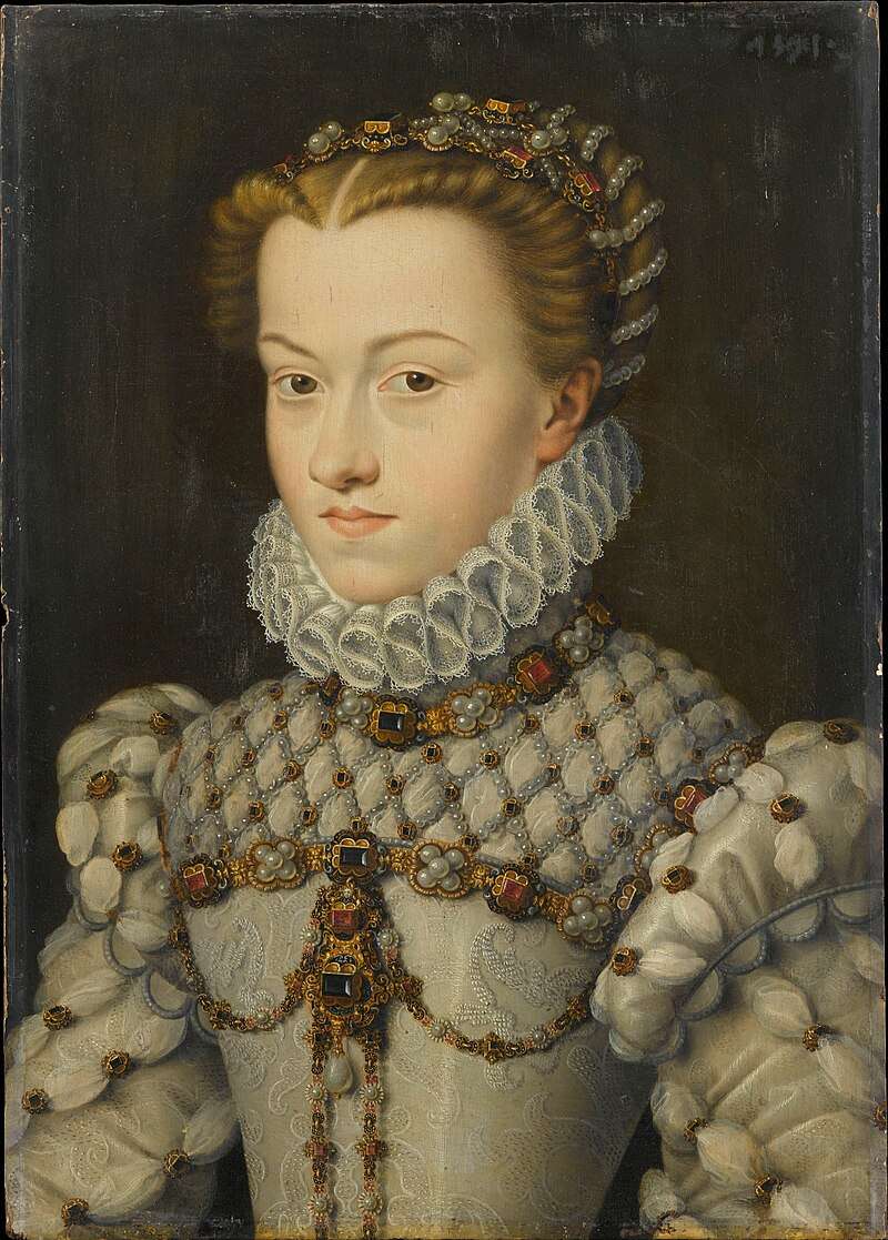 Elisabeth d'Autriche par François Clouet puzzle en ligne