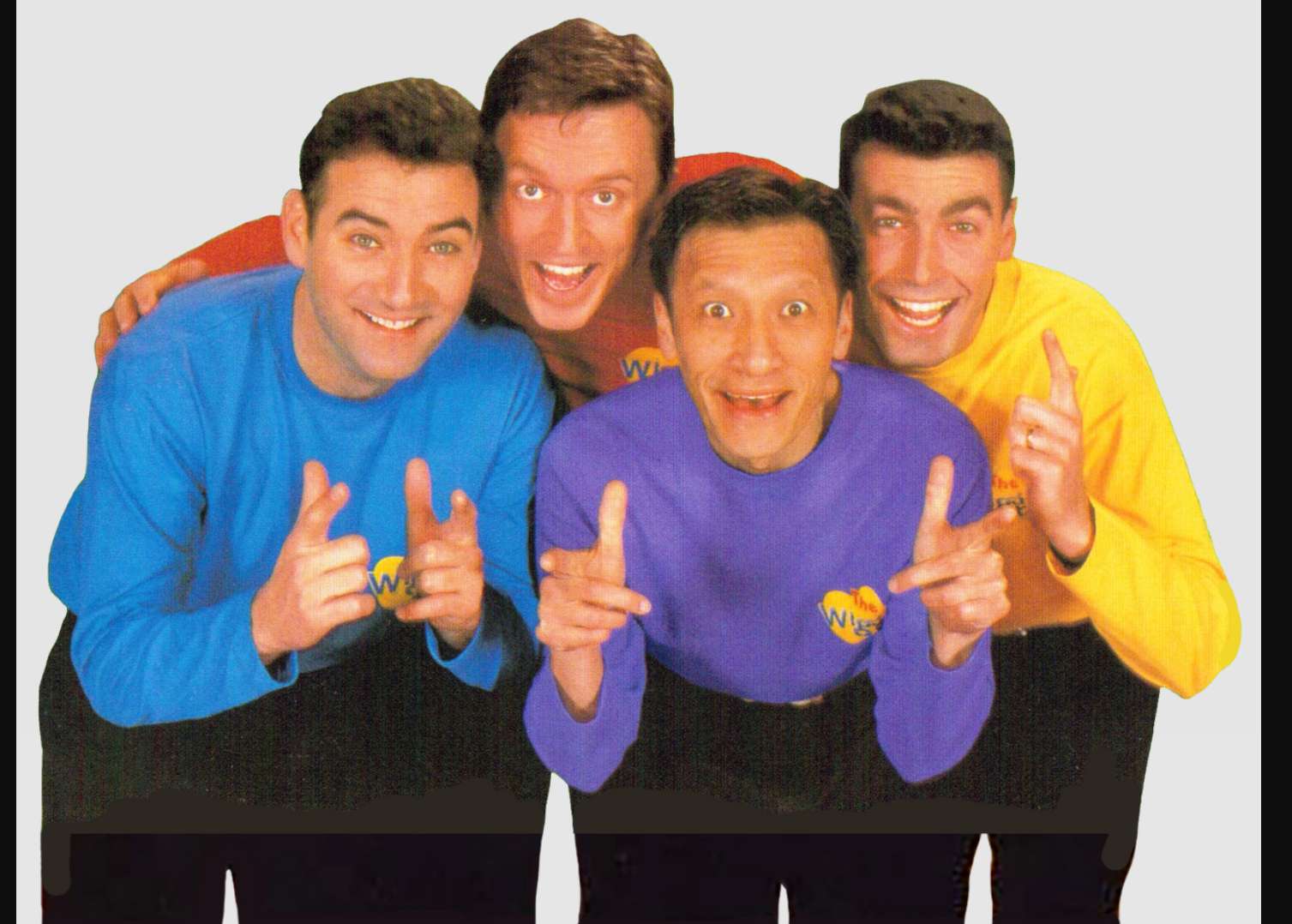 1997 Photoshoot For Wiggles Big Show Tour jigsaw puzzle online