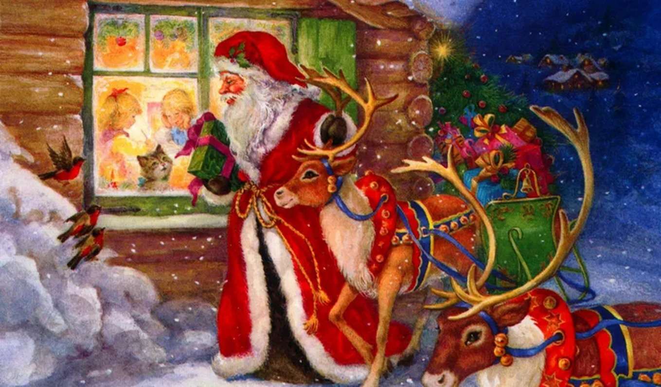 Άγιος Βασίλης παζλ online