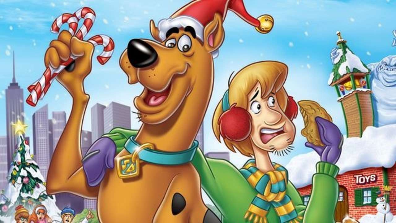 Scooby Doo o Vánocích skládačky online