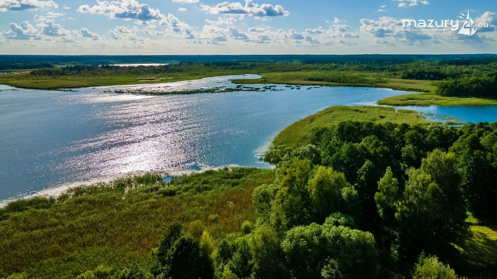 Lacul Warnołty, zi însorită jigsaw puzzle online