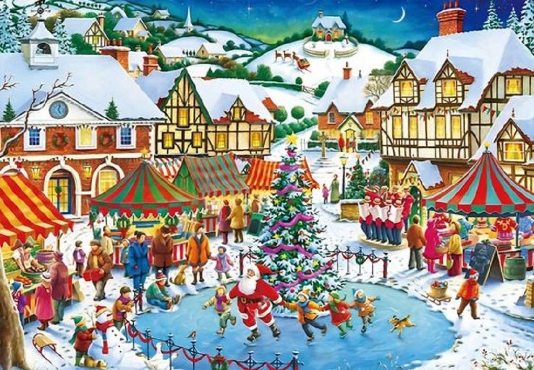 Christmas market online puzzle
