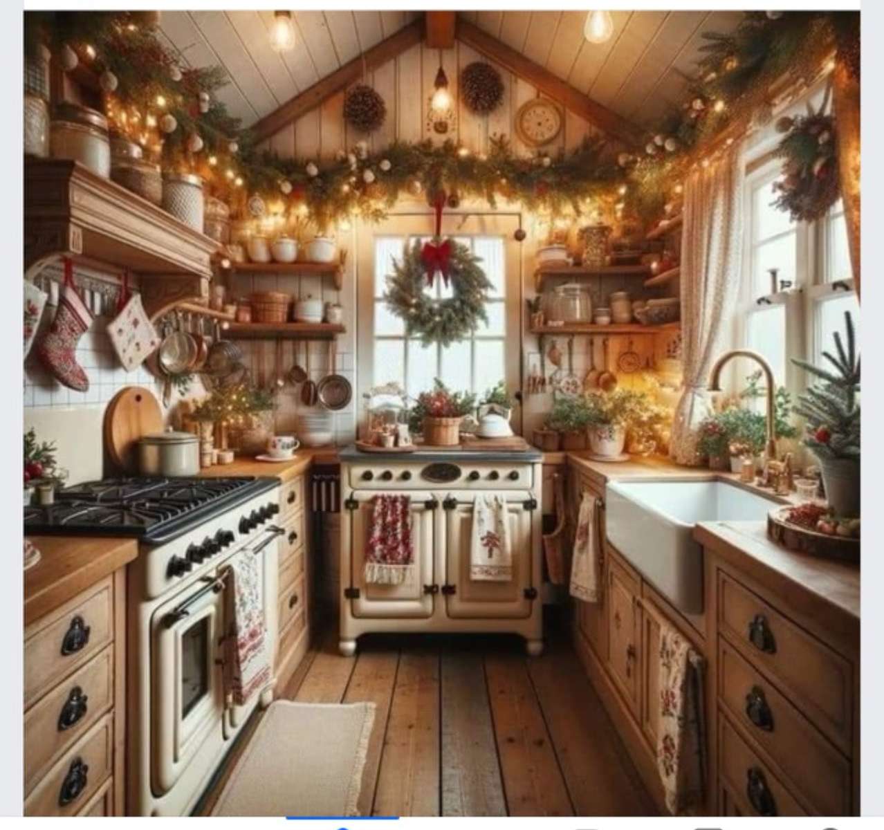 Christmas Kitchen jigsaw puzzle online
