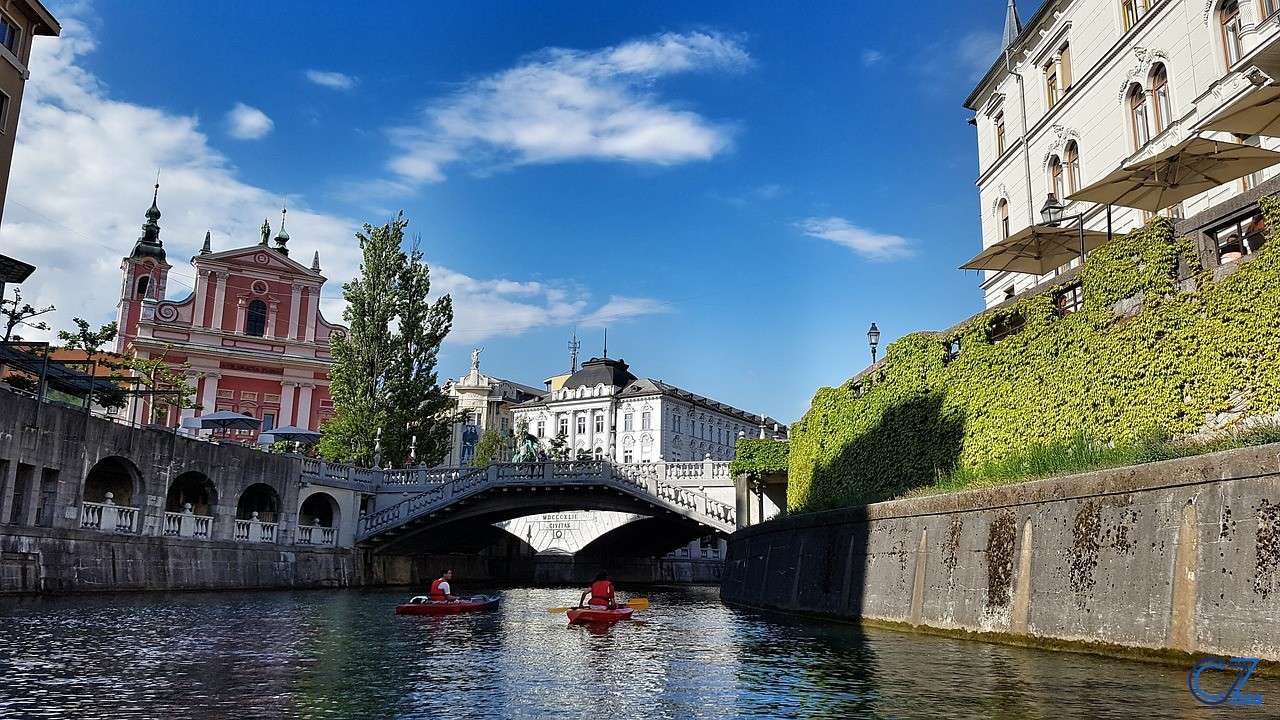 Любляна, Словения онлайн-пазл