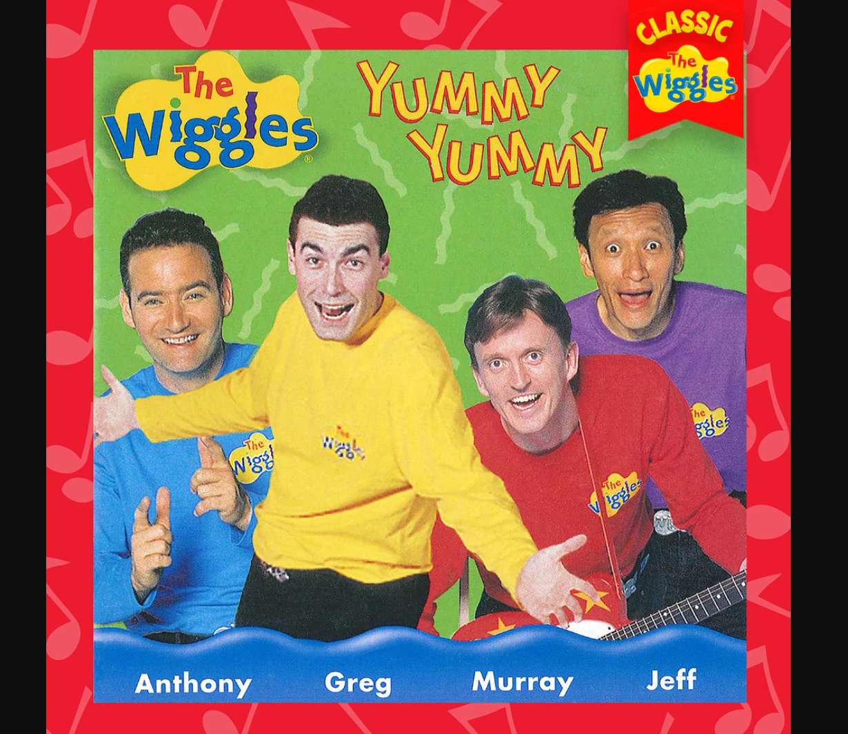 Wiggles Yummy Yummy Álbum 1998 rompecabezas en línea