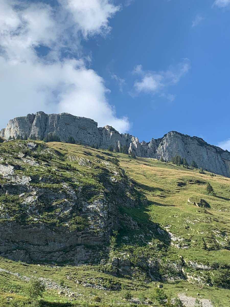 Gebirge in der Schweiz Puzzlespiel online