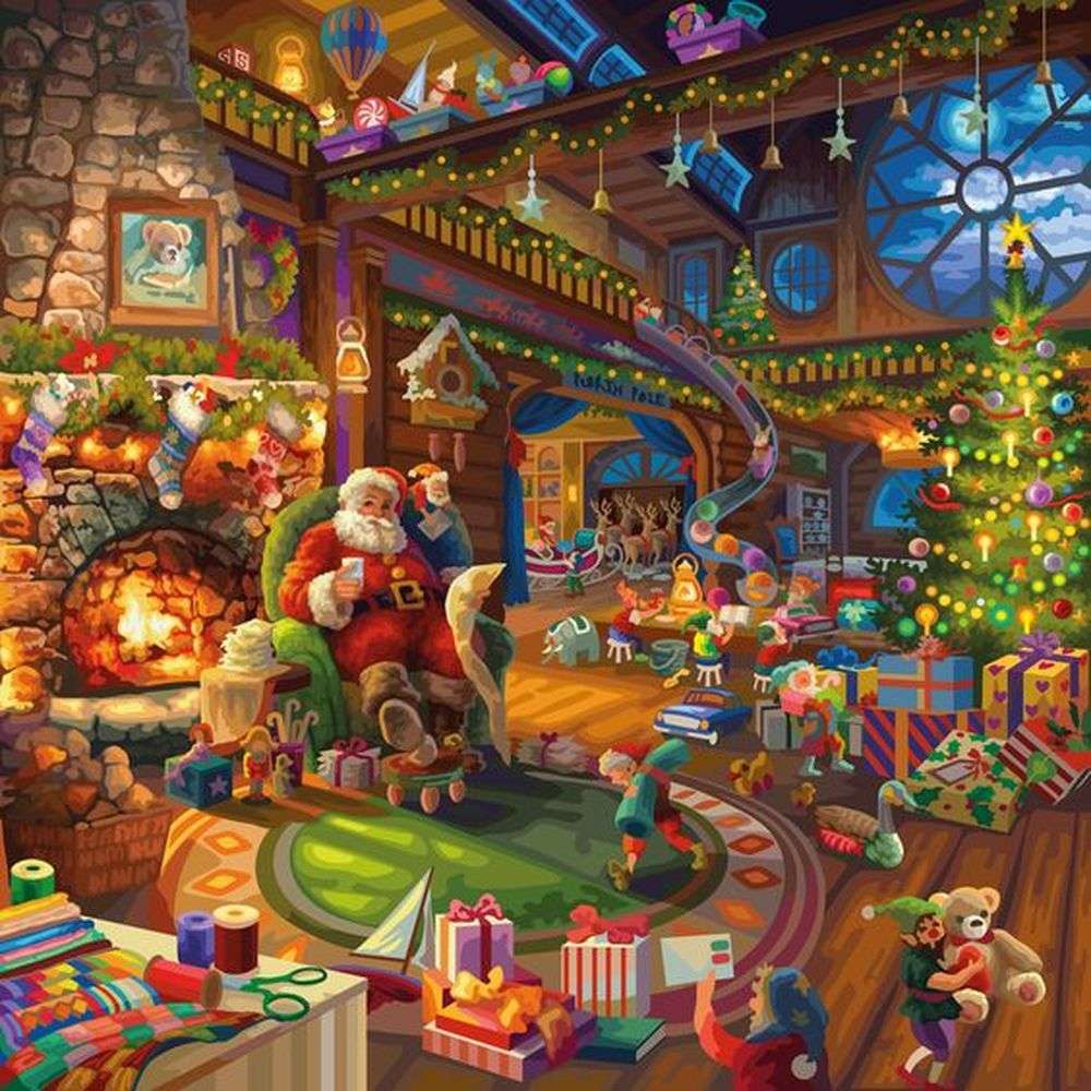 Ho-ho-ho puzzle online