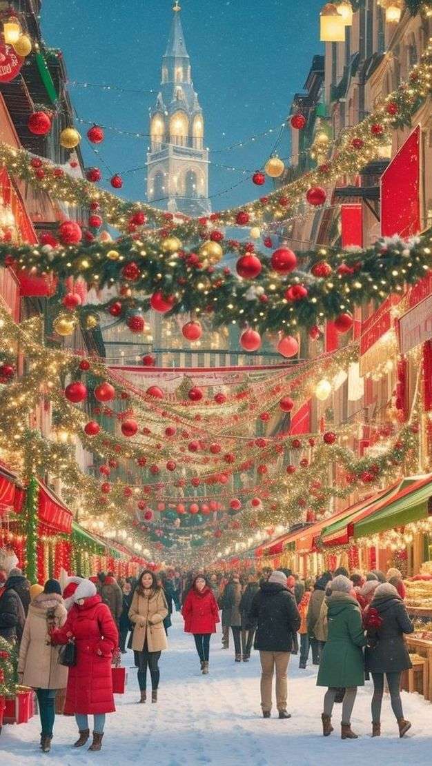 クリスマスの飾り ジグソーパズルオンライン